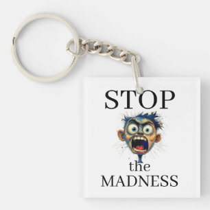 Stop de Waanzin Sleutelhanger