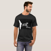 Stop de waanzin t-shirt (Voorkant volledig)