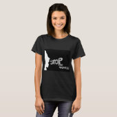 Stop de waanzin t-shirt (Voorkant volledig)