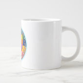 Stop de wereld extra grote beker (Rechts)