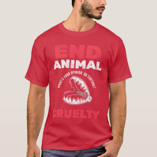 Stop Diercruelheid Dierverzorgers vintage T-shirt