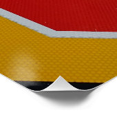 STOP en Denk het Over Fun Traffic Sign Poster Perfect Poster (Hoek)