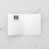 Stop en ruik de Flowers Note Kaart (Binnen)