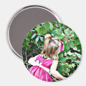 Stop en Ruik de Rozen Magnet van de Foto Magneet (Voorkant / Achterkant)