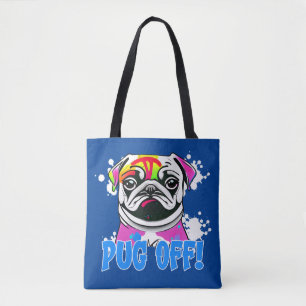 Stop eraf! Pug Graffiti Spuitbus Draagtas