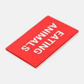 STOP ETAALDIEREN POST-IT® NOTES (Schuin)