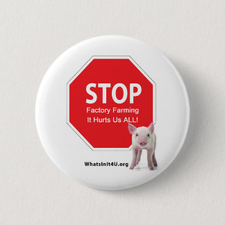 Stop Factory Boerderijen Series 1 Ronde Button 5,7 Cm