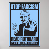 Stop fascisme: Rothbard-afdrukken lezen