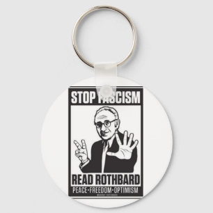 Stop fascisme sleutelhanger