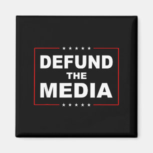 Stop financiering van de media Ondersteun geen nep Magneet