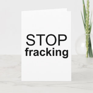 Stop Fracking Kaart