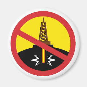 Stop Fracking Magneet