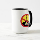 Stop Fracking Mok (Voorkant rechts)