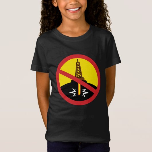 Stop Fracking T-shirt (Voorkant)