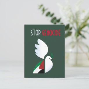 Stop Genocide - Carte postale Palestine libre   hu