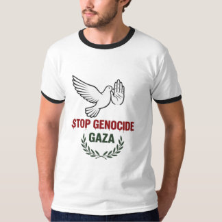 Stop Genocide in Gaza – Peace & Humanity Awareness T-shirt