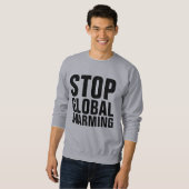 STOP GLOBAL WARMING T-Shirts (Voorkant volledig)