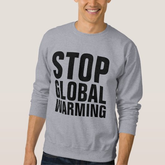 STOP GLOBAL WARMING T-Shirts (Voorkant)