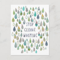 STOP GLOBALE WAARSCHUWING Bescherm de planeet