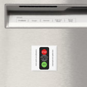 Stop Go Clean Dirty Lave-vaisselle Magnet (In Situ (Lave-vaisselle))