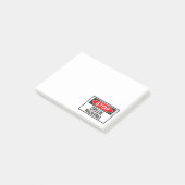 Stop groenwas-signaal (1) post-it® notes (Schuin)