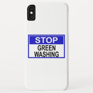 Stop groenwas-signaal iPhone XS max hoesje
