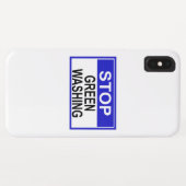 Stop groenwas-signaal Case-Mate iPhone case (Achterkant (horizontaal))