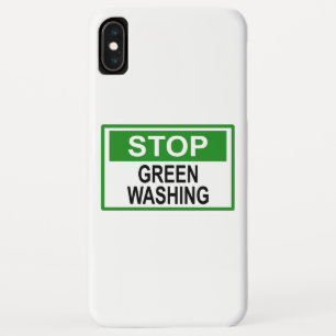 Stop groenwas-signaal iPhone XS max hoesje