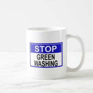 Stop groenwas-signaal koffiemok