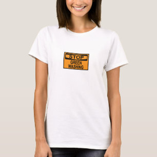 Stop groenwas-signaal t-shirt