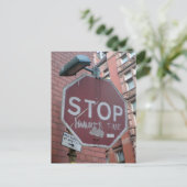 Stop Hammer Time Briefkaart (Staand voorkant)