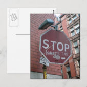 Stop Hammer Time Briefkaart (Voorkant / Achterkant)