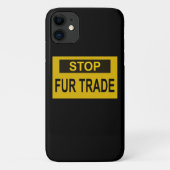 Stop handel Geel Case-Mate iPhone Case (Achterkant)