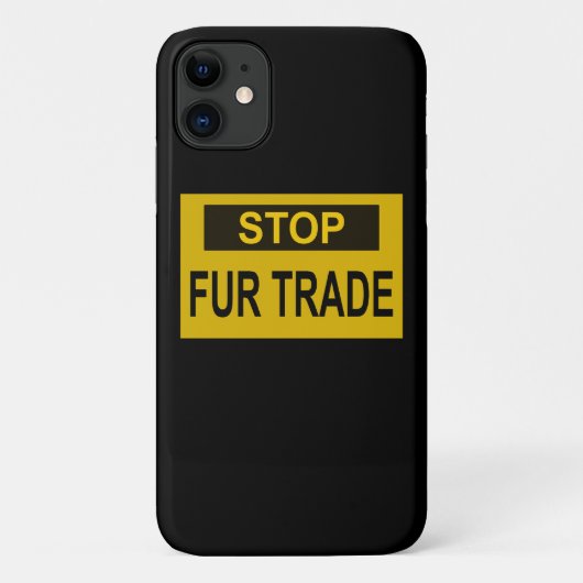 Stop handel Geel Case-Mate iPhone Case (Achterkant)