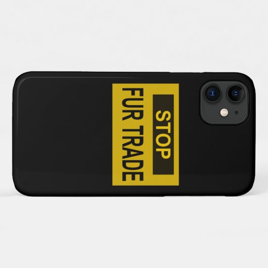 Stop handel Geel Case-Mate iPhone Case (Achterkant (horizontaal))