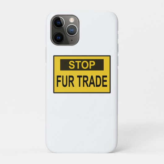 Stop handel Geel Case-Mate iPhone Case (Achterkant)