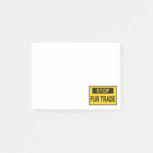 Stop handel Geel Post-it® Notes