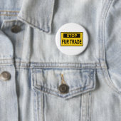 Stop handel Geel Ronde Button 5,7 Cm (In situ)