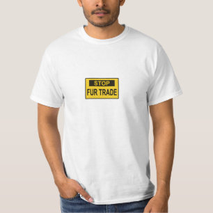 Stop handel Geel T-shirt