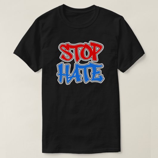 Stop Hate T-shirt (Design voorkant)