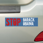 Stop hem bumpersticker (Op auto)