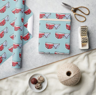 Stop het geloof in het omslagpapier voor de kerstg cadeaupapier