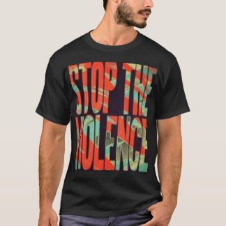 Stop het geweld 4u2nv t-shirt