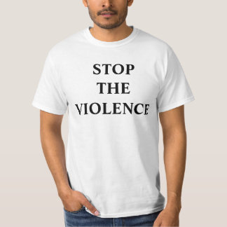 STOP HET GEWELD T-SHIRT