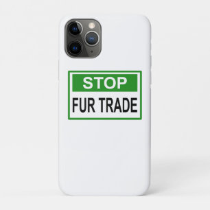 Stop het groene handelsteken van Fur iPhone 11 Pro Hoesje