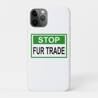 Stop het groene handelsteken van Fur iPhone 11 Pro Hoesje