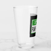 Stop het groene handelsteken van Fur Glas (Rechts)