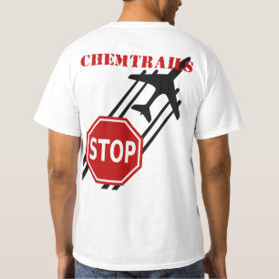 Stop het hemd chemtrails t-shirt