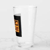 Stop het oranje van het Handelsbord Fur Glas (Links)