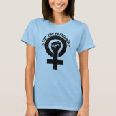 STOP HET PATRIARCHAAT T-SHIRT (Voorkant)